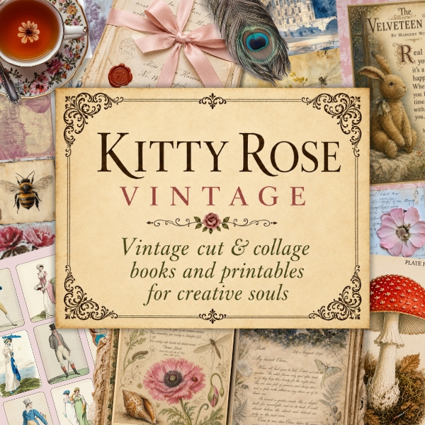 Kitty Rose Vintage Banner